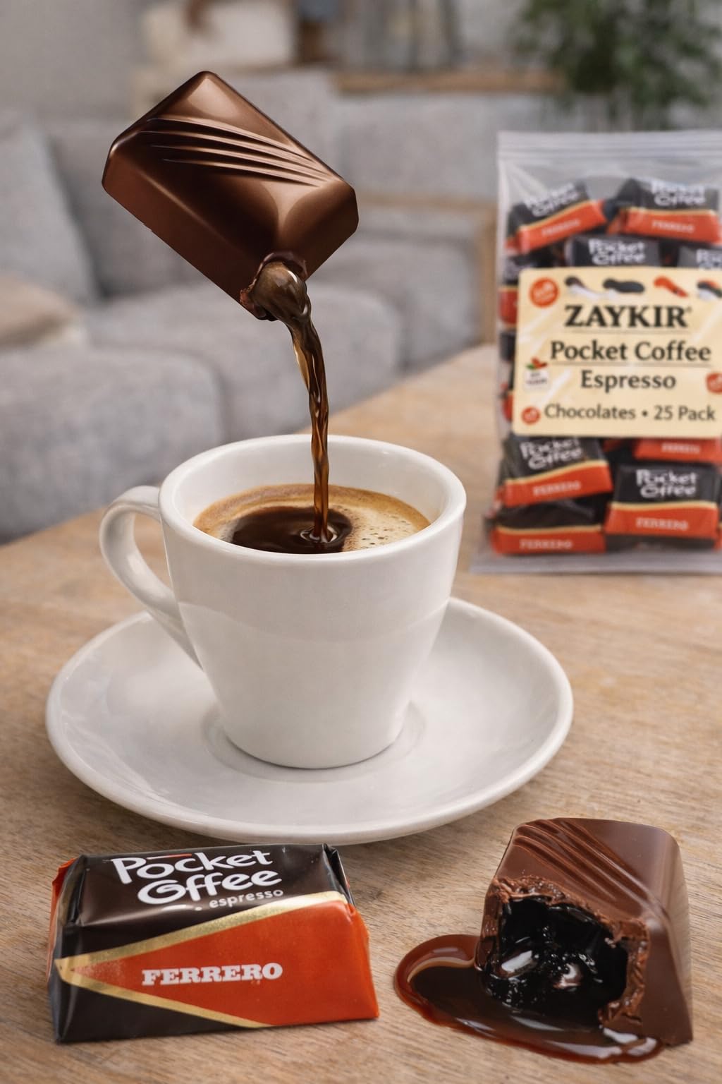 Amazon.com : Farraro Pocket Coffee Espresso Mini Chocolates